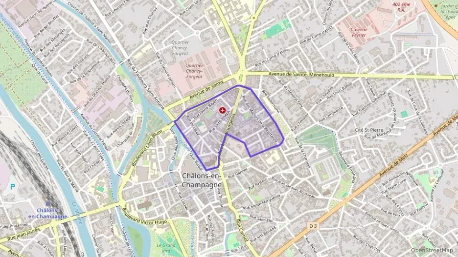 Appartement 88 m² quatre pièces à vendre à Châlons-en-Champagne