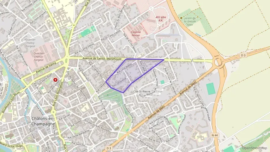 Appartement 59 m² trois pièces à vendre à Châlons-en-Champagne Appartement 59 m² trois pièces à vendre à Châlons-en-Champagne