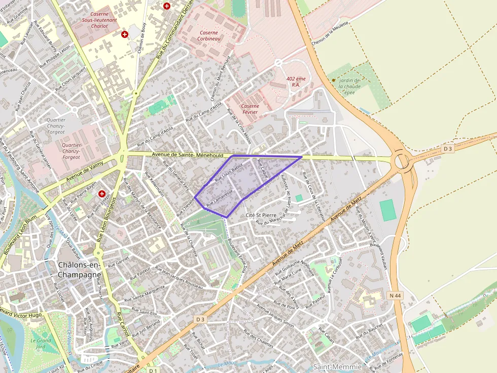 Appartement 80 m² quatre pièces à vendre à Châlons-en-Champagne