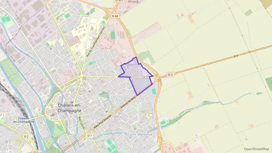 Appartement 65 m² quatre pièces à vendre à Châlons-en-Champagne