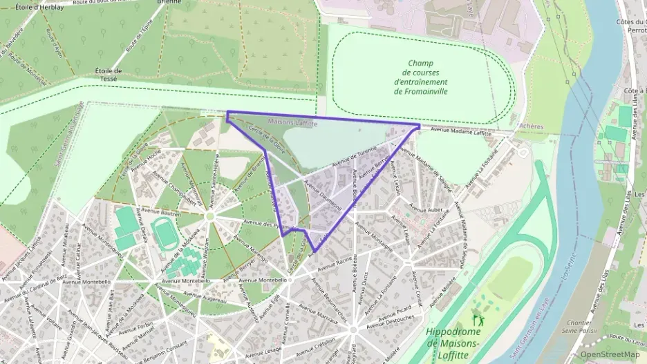 Appartement 78 m² trois pièces à vendre à Maisons-Laffitte Appartement 78 m² trois pièces à vendre à Maisons-Laffitte
