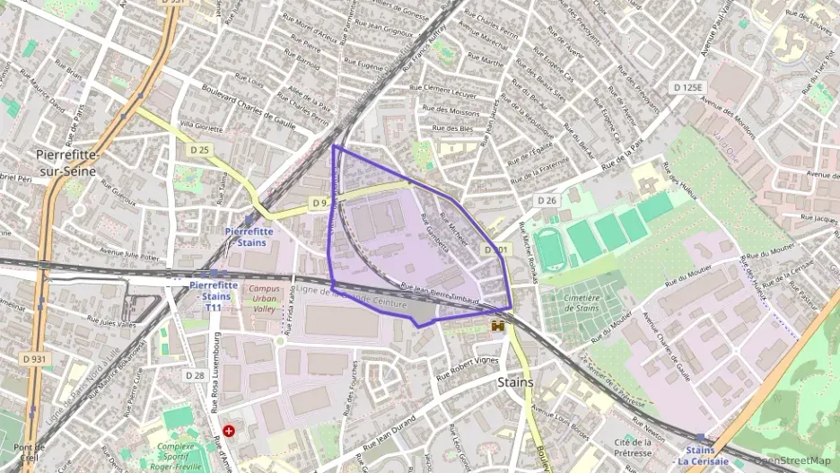 Appartement 78 m² quatre pièces à vendre à Stains