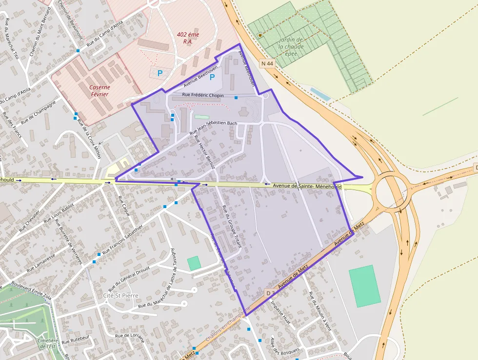 Appartement 82 m² quatre pièces à vendre à Châlons-en-Champagne