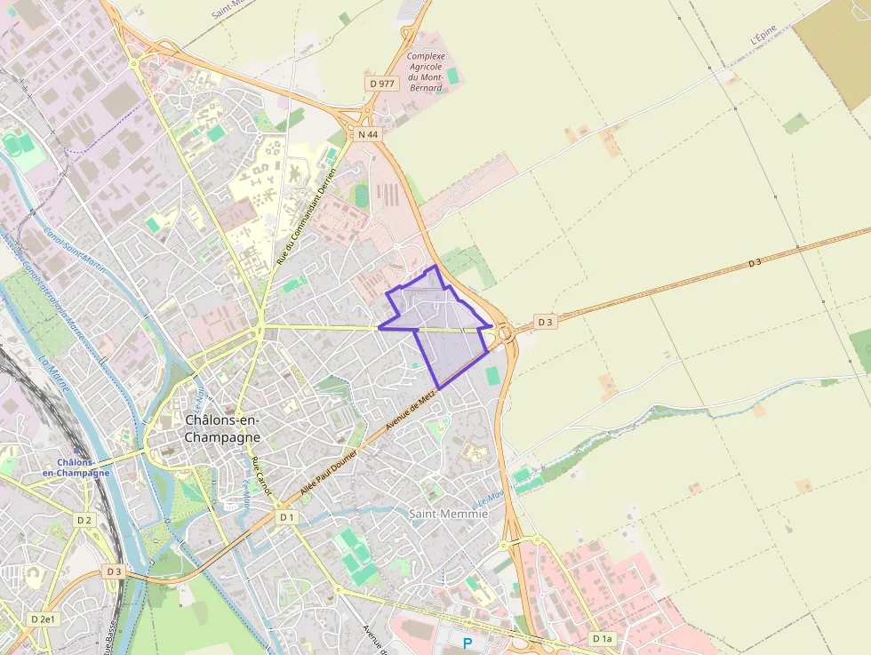 Appartement 82 m² quatre pièces à vendre à Châlons-en-Champagne