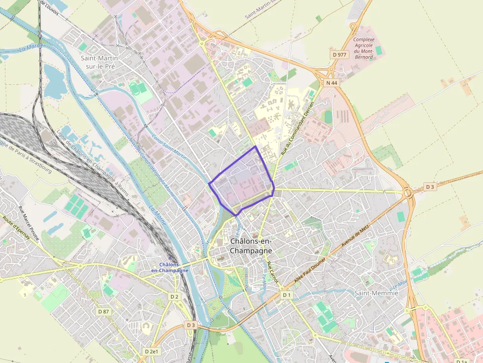 Appartement 35 m² une piece à vendre à Châlons-en-Champagne