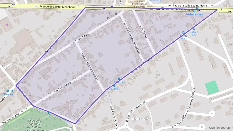 Appartement 60 m² trois pièces à vendre à Châlons-en-Champagne