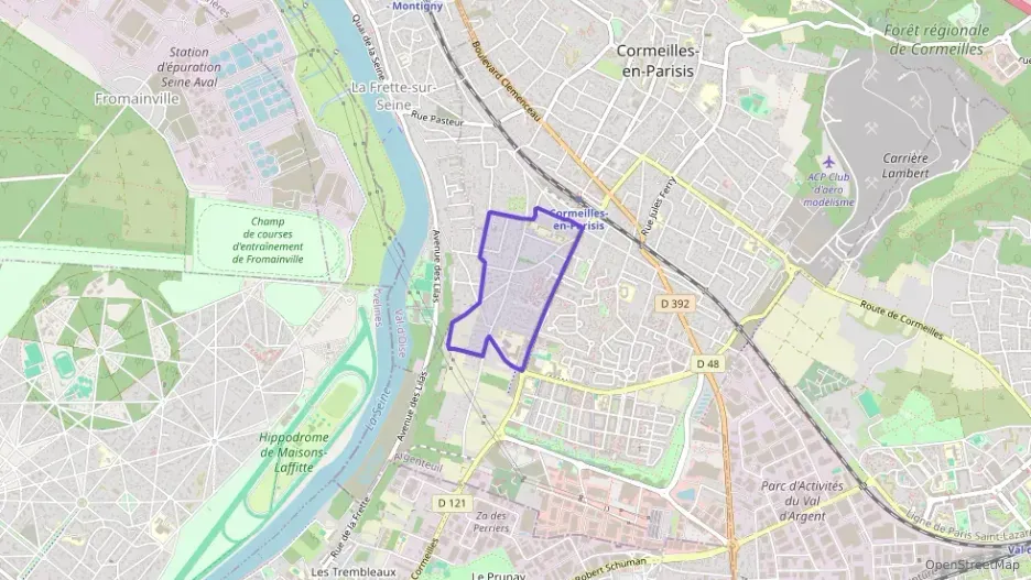 Appartement 58 m² trois pièces à vendre à Cormeilles-en-Parisis