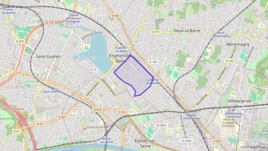 Appartement 50 m² trois pièces à vendre à Enghien-les-Bains
