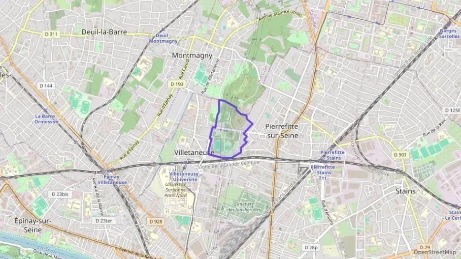 Appartement 53 m² trois pièces à vendre à Villetaneuse