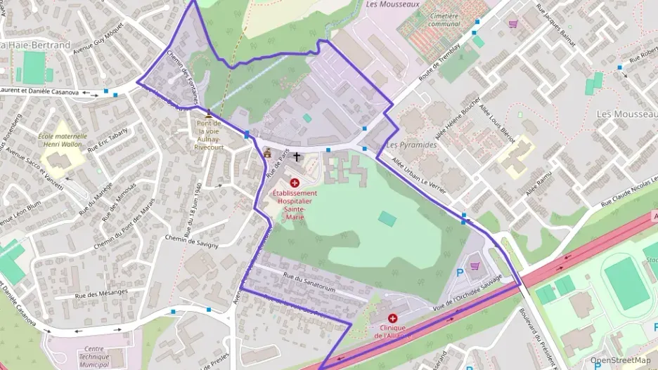 Appartement 96 m² quatre pièces à vendre à Villepinte