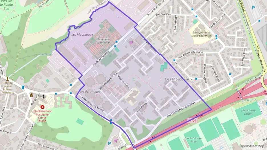 Appartement 95 m² cinq pièces à vendre à Villepinte Appartement 95 m² cinq pièces à vendre à Villepinte