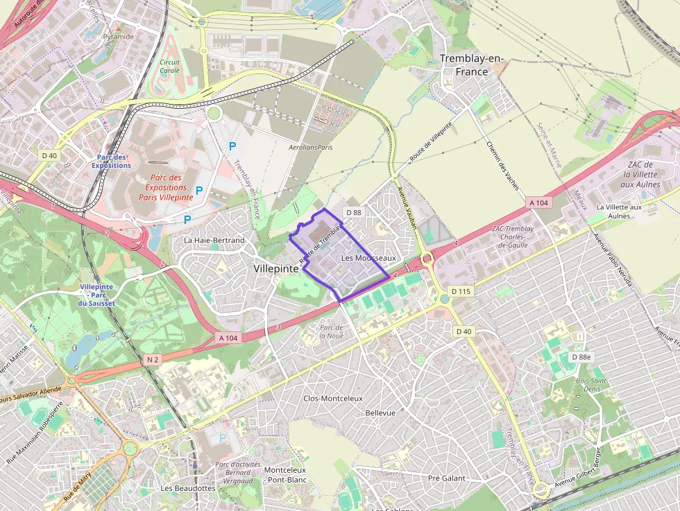 Appartement 95 m² 5 pièces à vendre à Villepinte