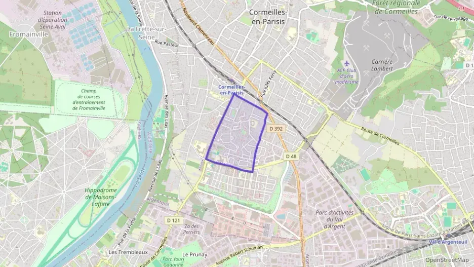 Appartement 67 m² trois pièces à vendre à Cormeilles-en-Parisis