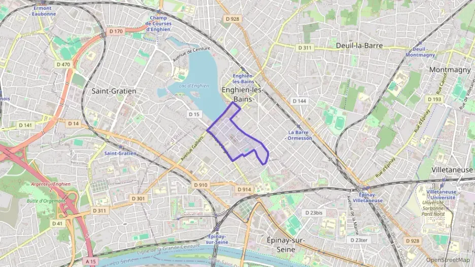 Appartement 68 m² trois pièces à vendre à Enghien-les-Bains