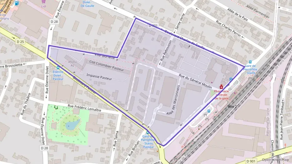 Appartement 34 m² deux pieces à vendre à Pierrefitte-sur-Seine