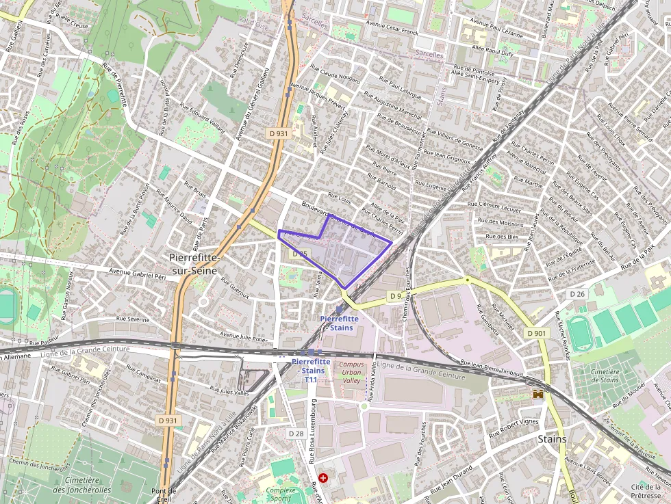 Appartement 34 m² deux pieces à vendre à Pierrefitte-sur-Seine