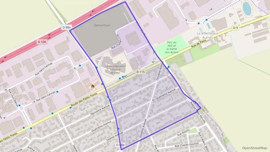 Appartement 80 m² quatre pièces à vendre à Tremblay-en-France Appartement 80 m² quatre pièces à vendre à Tremblay-en-France