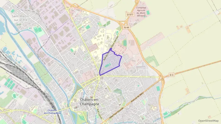 Appartement 52 m² deux pieces à vendre à Châlons-en-Champagne