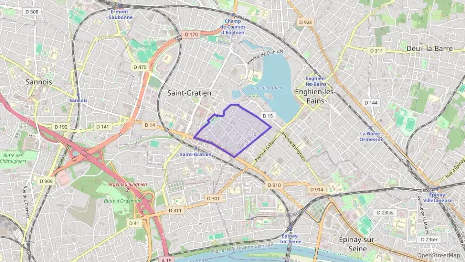 Appartement 65 m² trois pièces à vendre à Saint-Gratien