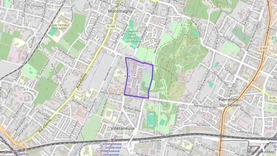 Appartement 90 m² trois pièces à vendre à Villetaneuse