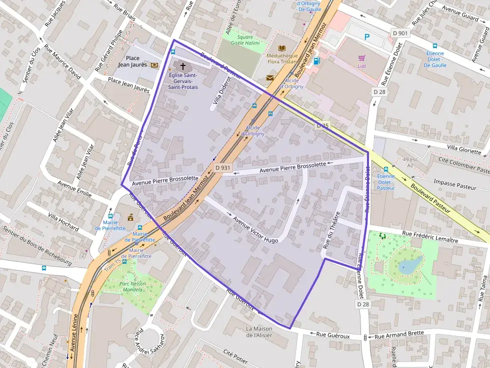 Appartement 40 m² deux pieces à vendre à Pierrefitte-sur-Seine