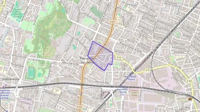 Appartement 40 m² deux pieces à vendre à Pierrefitte-sur-Seine