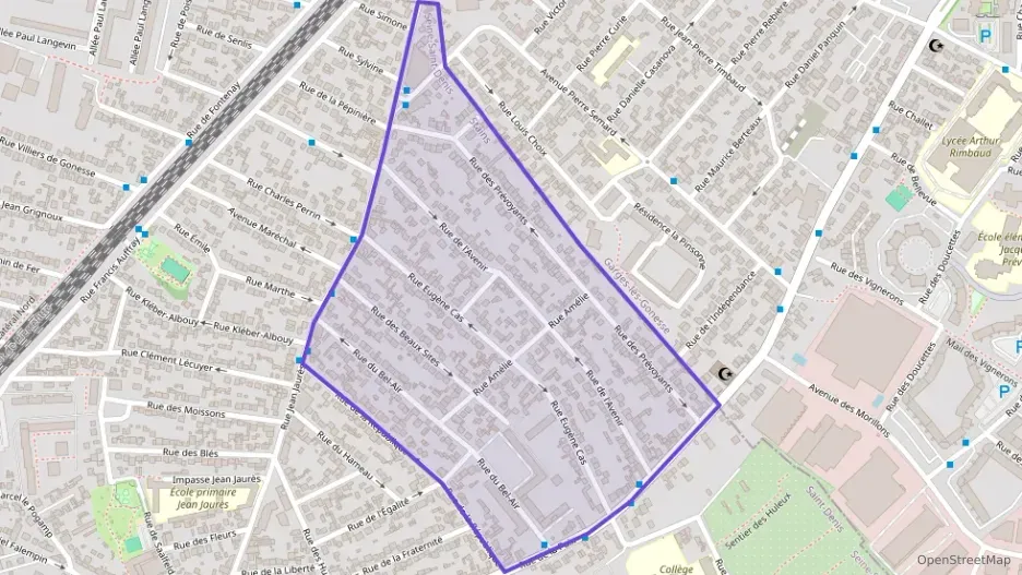 Appartement 45 m² trois pièces à vendre à Stains