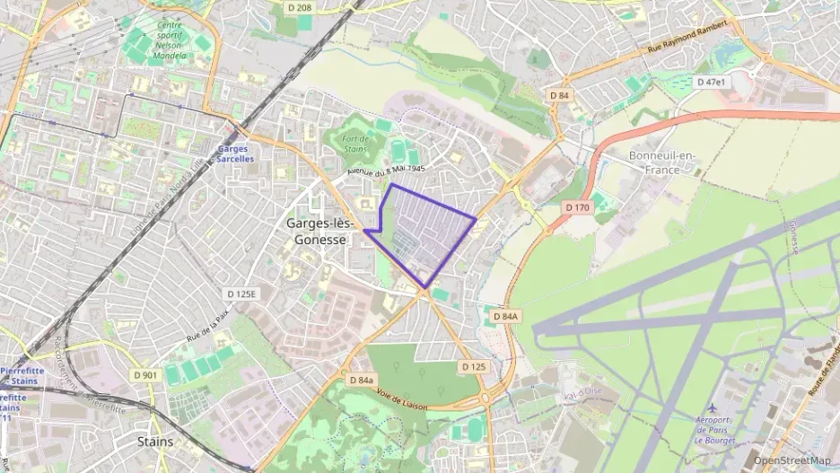 Appartement 99 m² cinq pièces à vendre à Garges-lès-Gonesse Appartement 99 m² cinq pièces à vendre à Garges-lès-Gonesse