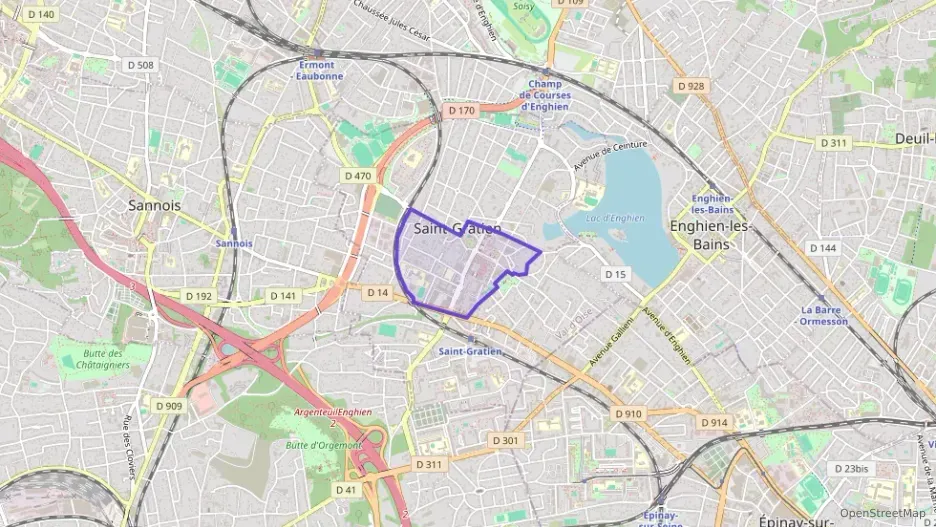 Appartement 43 m² deux pieces à vendre à Saint-Gratien