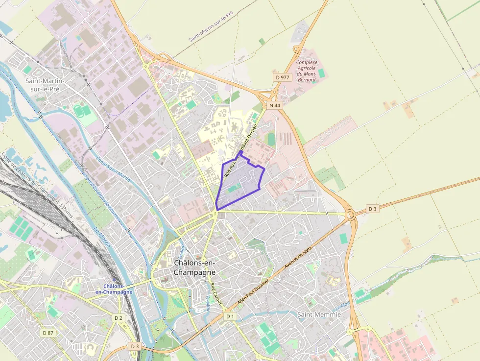 Appartement 65 m² quatre pièces à vendre à Châlons-en-Champagne