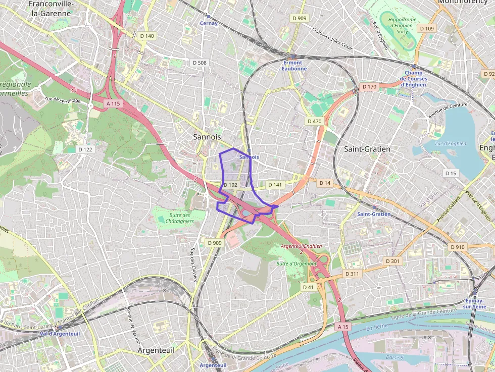 Appartement 63 m² trois pièces à vendre à Sannois