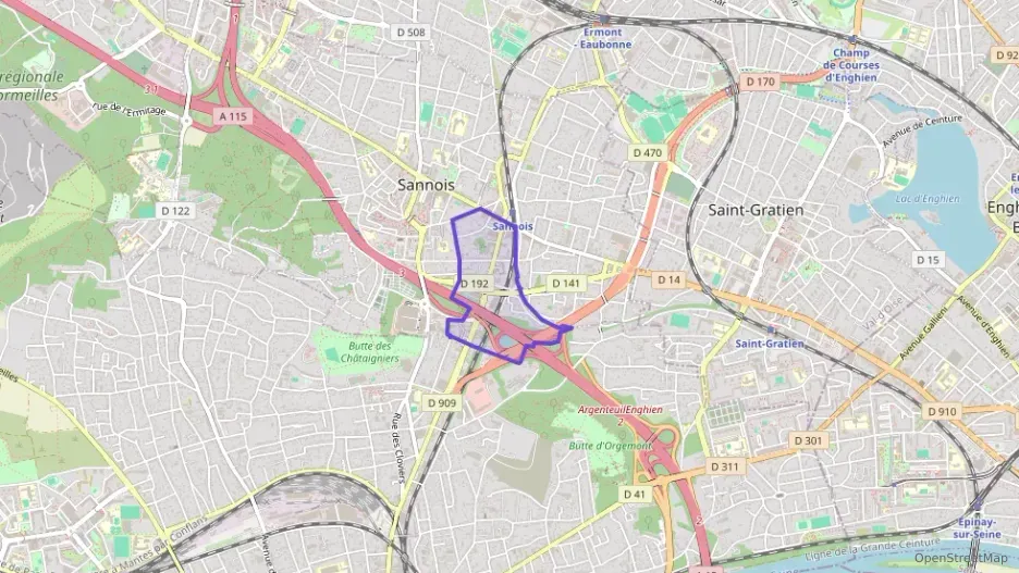 Appartement 63 m² trois pièces à vendre à Sannois