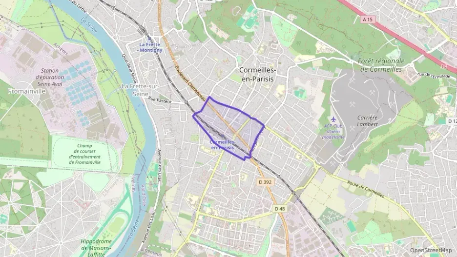 Appartement 40 m² deux pieces à vendre à Cormeilles-en-Parisis