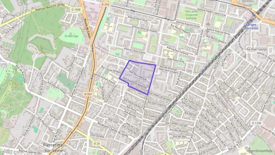 Appartement 25 m² une piece à vendre à Pierrefitte-sur-Seine
