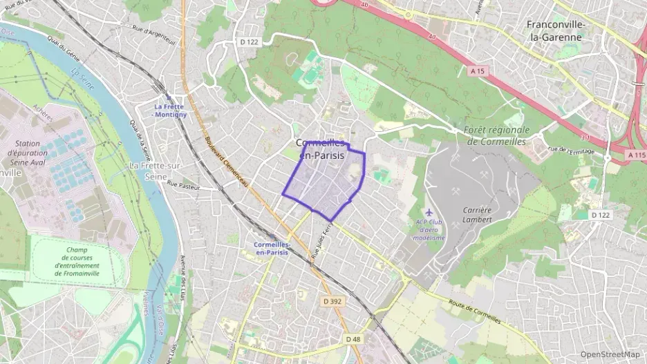 Appartement 50 m² trois pièces à vendre à Cormeilles-en-Parisis