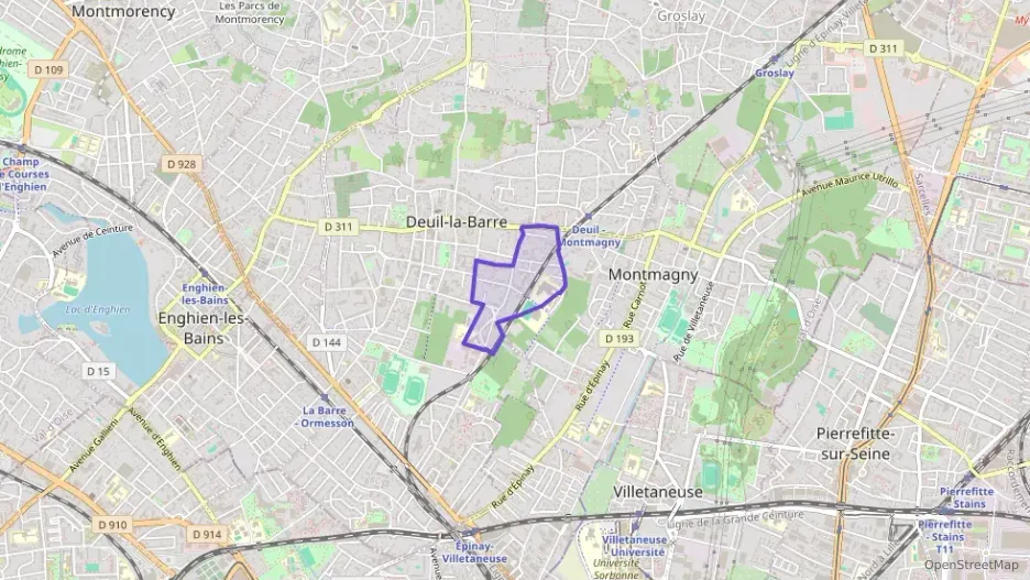 Appartement 71 m² quatre pièces à vendre à Deuil-la-Barre Appartement 71 m² quatre pièces à vendre à Deuil-la-Barre