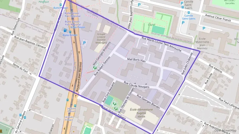 Appartement 86 m² quatre pièces à vendre à Pierrefitte-sur-Seine