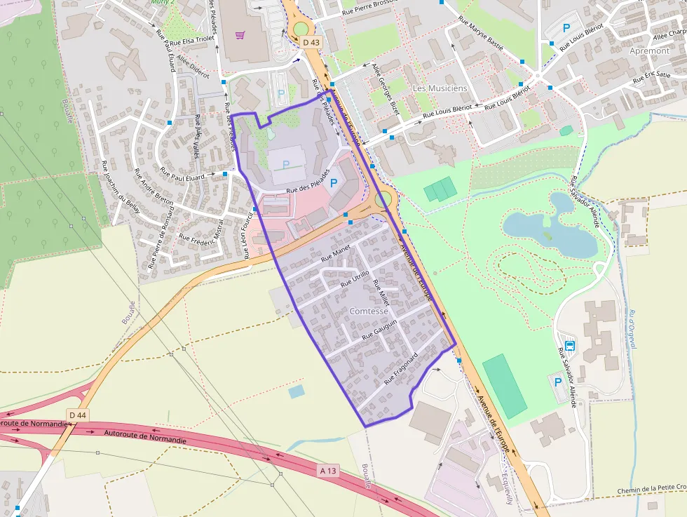 Appartement 40 m² deux pieces à vendre à Les Mureaux