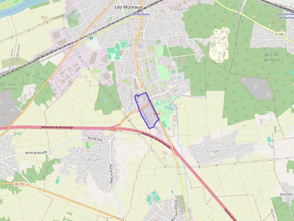 Appartement 40 m² deux pieces à vendre à Les Mureaux