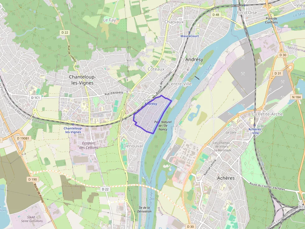 Appartement 34 m² une piece à vendre à Andrésy