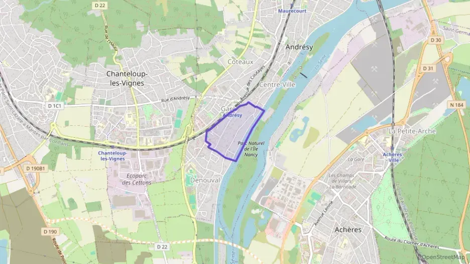 Appartement 34 m² une piece à vendre à Andrésy Appartement 34 m² une piece à vendre à Andrésy