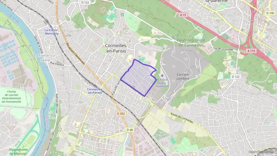 Appartement 58 m² deux pieces à vendre à Cormeilles-en-Parisis