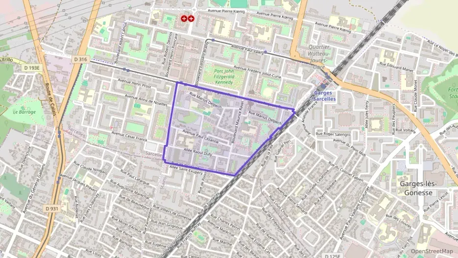 Appartement 40 m² deux pieces à vendre à Sarcelles