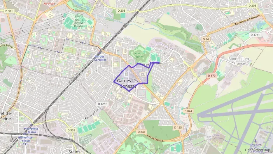 Appartement 50 m² deux pieces à vendre à Garges-lès-Gonesse