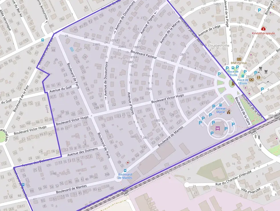 Appartement 59 m² trois pièces à vendre à Aubergenville