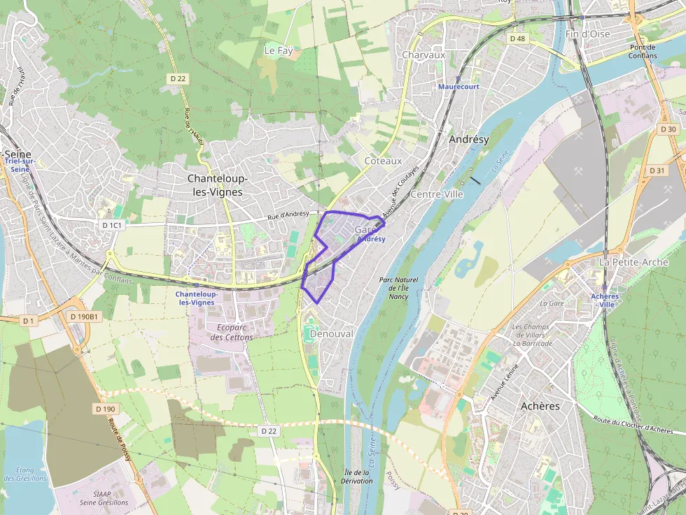 Appartement 40 m² deux pieces à vendre à Andrésy