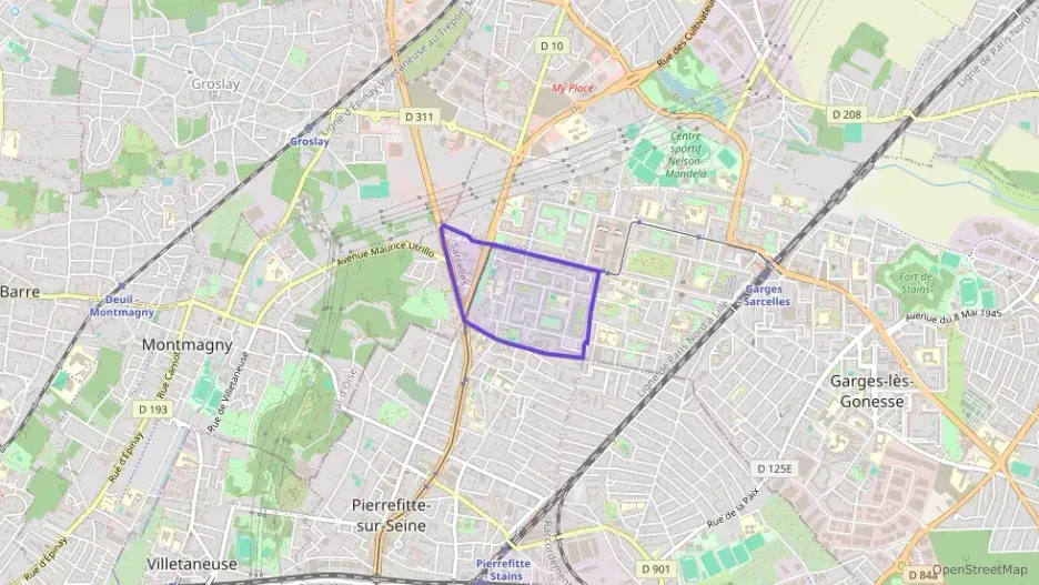 Appartement 61 m² trois pièces à vendre à Sarcelles Appartement 61 m² trois pièces à vendre à Sarcelles