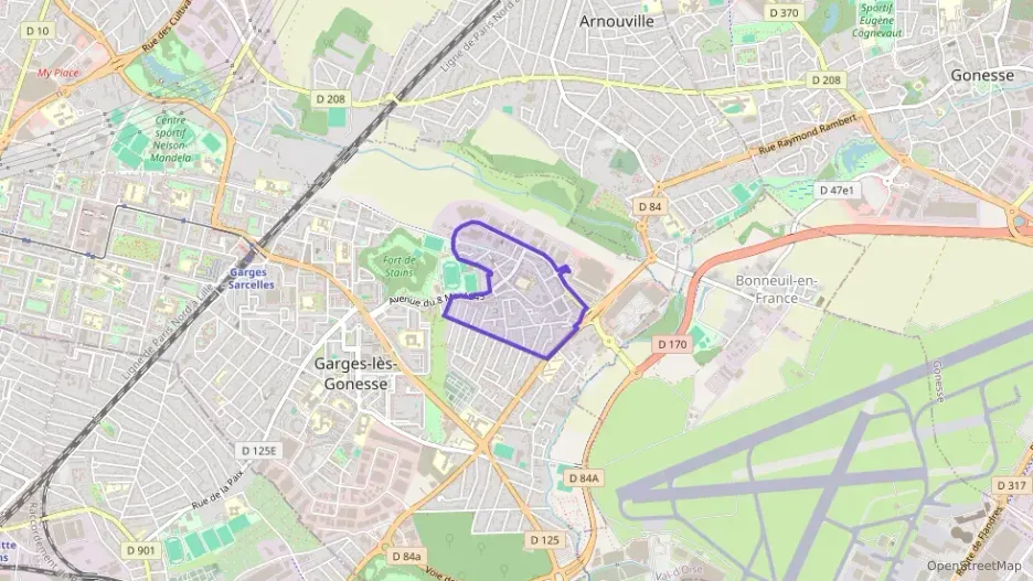 Appartement 57 m² trois pièces à vendre à Garges-lès-Gonesse Appartement 57 m² trois pièces à vendre à Garges-lès-Gonesse