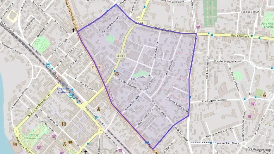 Appartement 100 m² trois pièces à vendre à Montmorency