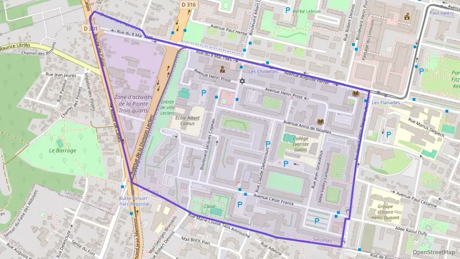 Appartement 61 m² trois pièces à vendre à Sarcelles
